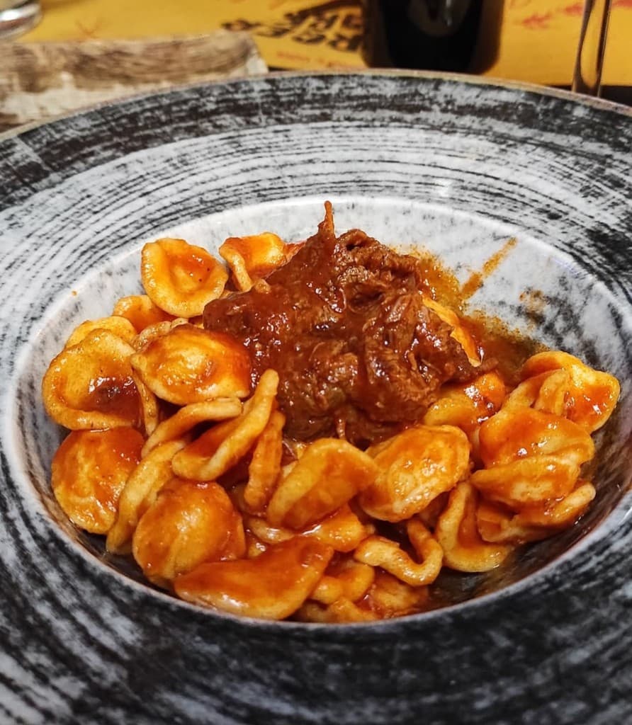 Orecchiette con le brasciole